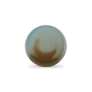 Escura braun/grün Teller flach 28,5cm